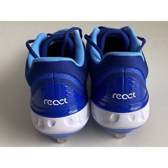 Nike Alpha Huarache Elite 4 Low Royal Blue White DJ6521-414 Men\'s Size 14 Cleats main image 6